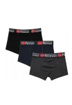 Pánske boxerky 3PACK GN-05 Black/grey/dark blue - Geographical Norway XL černá/modrá/šedá
