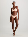 Dámske bikiny 000QF6308E A4E Peach Calvin Klein