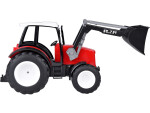 Mamido Veľký červený traktor s pohyblivým ramenom a veľkými kolesami RC0666