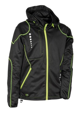 Bunda Cofra JACUZIA Farba: Čierna/ Limetka, Veľkosť: 3XL (V387_0_06_3XL2)
