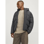 Jack&Jones pánska zimná páperová bunda JJWORLD PUFFER JACKET 12259850 ASPHALT 2XL