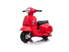 Mamido Detský elektrický skúter Vespa 300 Mini červený