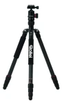 Rollei Statív C5i Karbón / Záťaž 8kg / Vytiahnutý 157.5 cm / Karbón / Čierny (22610)
