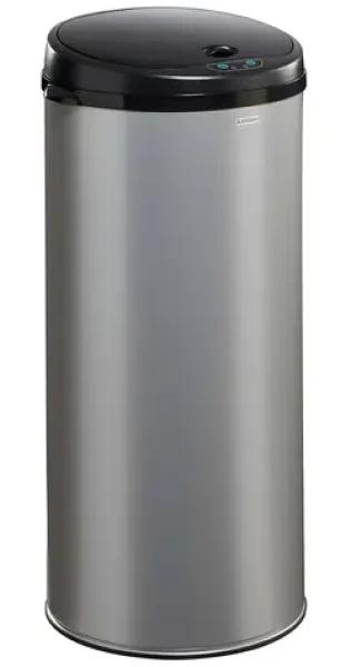 Rossignol Sensitive Basic 93612 sivá / Bezdotykový odpadkový kôš / 45 L / RAL 9006