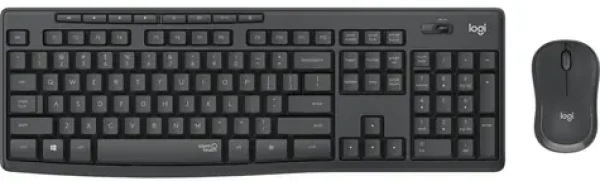 Logitech MK295 Silent DE graphite / Bezdrôtová sada klávesnice a myši / DE verzia (920-009794)