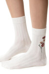 Dámske ponožky - Planéta Zem 017 ecru 35-37