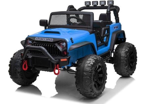 Mamido Elektrické autíčko Jeep Brothers 24V 2x200W lakované modré