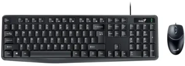 Genius KM-170 čierna / Drôtový set / USB / CZ+SK layout (31330006404)