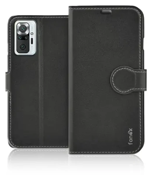 Fonex Book Identity čierna / Puzdro typu kniha / Xiaomi Redmi Note 10 Pro
