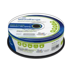 MediaRange DVD R 4.7GB 16x Waterguard Photo spindl 25ks / Inkjet Printable (MRPL612)