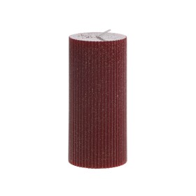 Chic Antique Třpytivá svíčka Grooves Glitter Cherry 15 cm