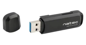 Natec Scarab 2 čierna / Čítačka pamäťových kariet / USB-A / USB 3.2 Gen 1 / SD, microSD (NCZ-1874)