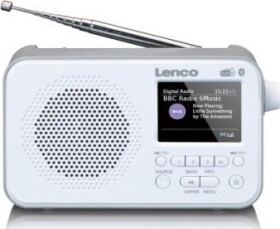 Lenco Lenco PDR-036WH - DAB+/FM-Radio mit Bluetooth® - Weiß