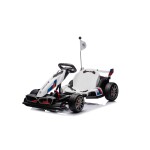 Mamido Detská elektrická motokára BMW Gokart s funkciou driftu biela
