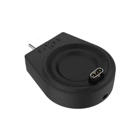 FIXED Nabíjací USB-C adaptér pre smartwatch Garmin Fenix 5/6/7/7X/8 Epix Venu 2/3/3S Vívoactive 3/4/5 čierny (FIXDW-GA-BK)