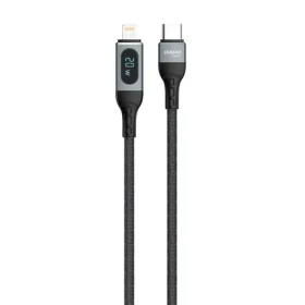 Dudao Dátový kábel L7MaxL / USB-C / Lightning 20W / 1 m / čierna (90892)