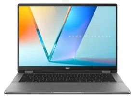 Asus Vivobook 14 Flip TP3407SA-SG146W sivá / Konvertibilný notebook / 14" WUXGA OLED T / Intel Core Ultra 5 226V / 16GB (TP3407SA-SG146W)