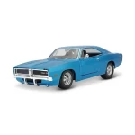 Maisto Dodge Charger R/T 1969 metal modrom