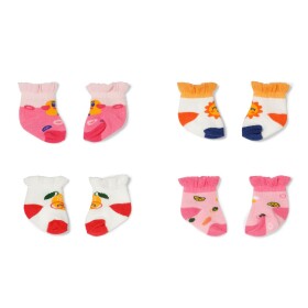 Baby Born Ponožky so vzormi (2 páry) 2 druhy 43 cm