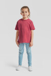 Fruit of the Loom Kids Valueweight T Detské tričko 16.1033 svetloružové light pink 128