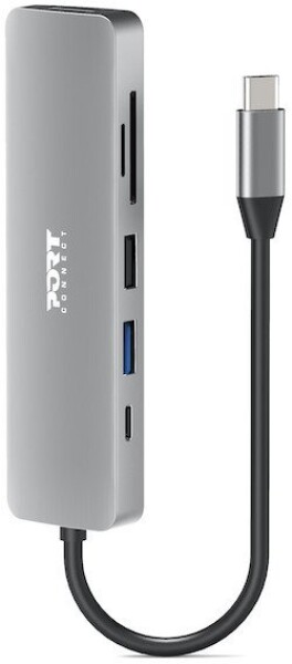 Baseus PORT CONNECT Docking Type C 5 in 1 - 1 x 4K HDMI - PD 100W