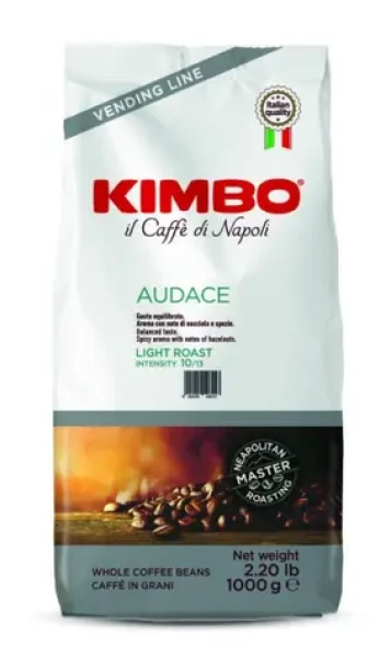 Kimbo Vending Audácia 1kg / Zrnková káva / Arabica Robusta (8002200148157)