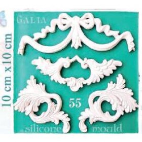 Silikónová forma ornamenty - Galias Moulds - Galias Moulds