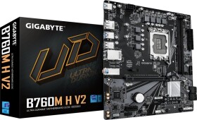 Gigabyte Mainboard Intel B760 Express LGA1700 Micro-ATX Memory DDR5 Memory slots 2 B760MHV21.0 B760M H V2 1.0 (4719331878054)