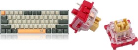 Redragon Redragon K606 Lakshmi Red switch (K606-OG&GY&BK) + A113 F Bullet Keycaps (A113 F)