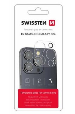 Swissten Ochranné sklo šošoviek fotoaparátu pre Samsung Galaxy S24 (94500207)
