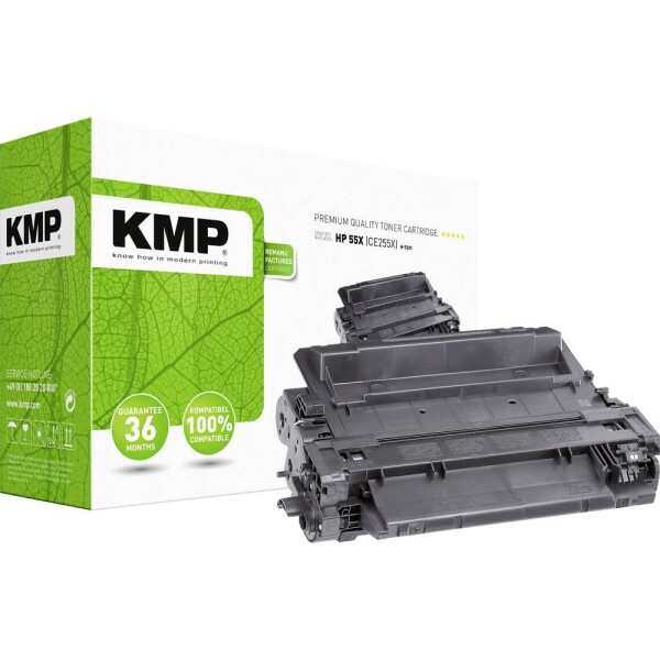 KMP H-T231 toner náhradný HP 55X, CE255X čierna 12500 Seiten kompatibilná náplň do tlačiarne; 1222,8300