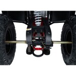 Mamido Detská benzínová štvorkolka RamiGO DISCOVERER 125CC čierno-červená