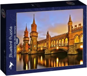BlueBird Puzzle Oberbaumbrücke, Berlín, Nemecko