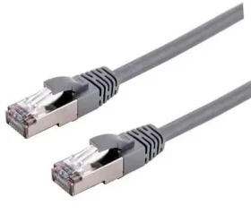 C-tech patchcord Cat6a S/FTP 3 m sivá (8954125015284)