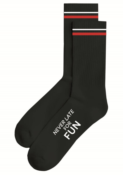 Pánske ponožky John Frank JFLSSPRT02 UNI černá