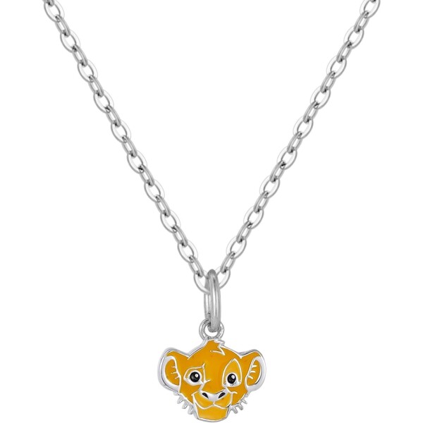 Disney Strieborný náhrdelník Lion king CS00041SL-P.CS