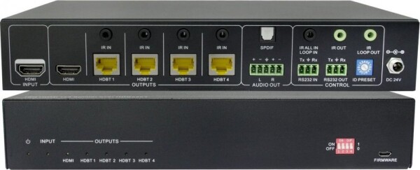 VivoLink HDBT 2.0 splitter 1x4 with