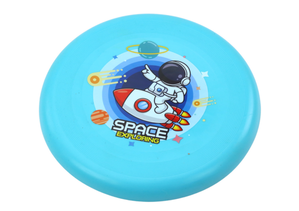 Mamido Lietajúci disk Frisbee Kozmonaut modrý