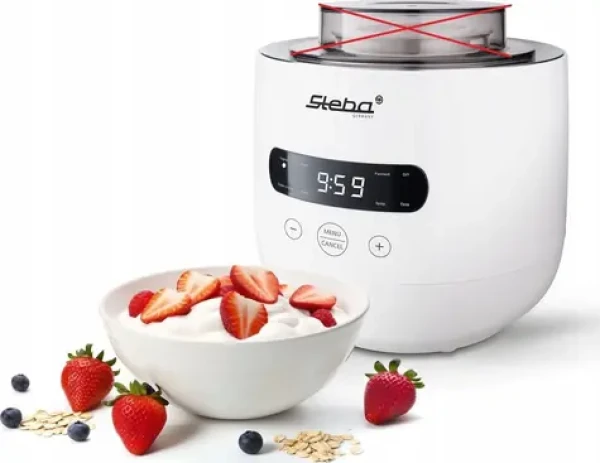 Steba JM 4 Ferment biela / Jogurtovač / 20 W / regulácia teploty 25-65 ° C / 2 la 1,3 l dóza