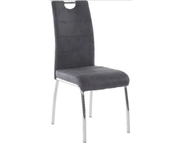 Jedálenská stolička Susi, antracitová vintage látka%