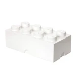 Lego úložný box 8 - biela / 500x250x180 mm (6040041735)