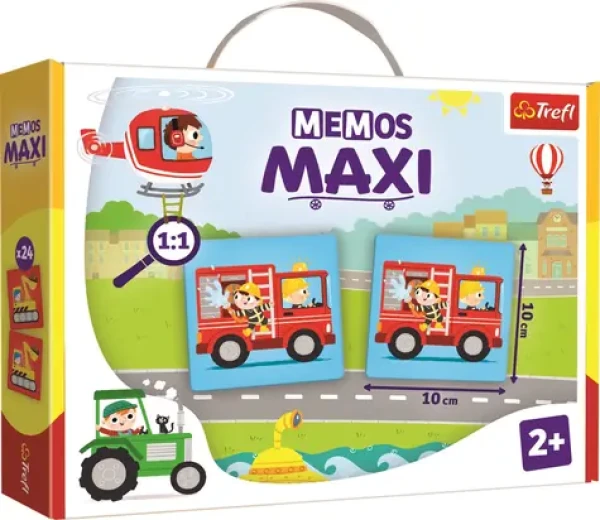 Trefl - Maxi Pexeso - Dopravné prostriedky