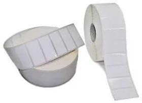 ZEBRA PolyE 3100T samolepiace polyetylénové štítky 51x25mm / jadro 76mm / lesk / biela / 5180ks / balenie 1role (3011715.1)