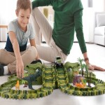 MalPlay Dinosauria mega autodráha 230 dielikov