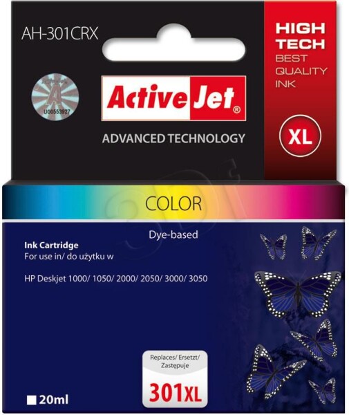 Activejet Toner AH-301CRX / CH564EE nr 301XL (color)