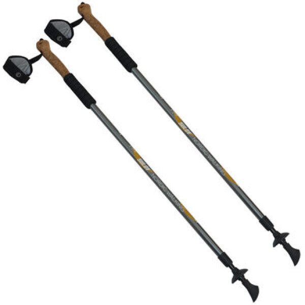 SULOV NORDIC WALKING 2-dielne pár oranžová / Trekingové palice / 90-150 cm (4891223086522)