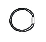 BREIL Dvojitý korálkový náramok s kryštálmi Magnetica System TJ3687
