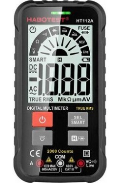 Habotest HT112A Digitálny univerzálny multimeter True RMS / 2x CR2032 3 V (HT112A)