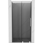 MEXEN/S - Velar L posuvné sprchové dvere 100, grafit, biela 871-100-003-41-20