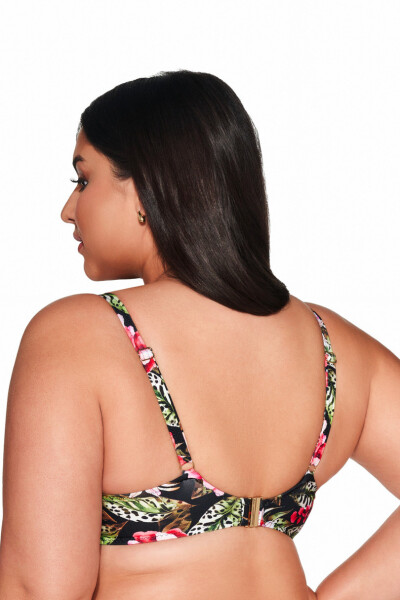 PLAVKOVÁ PODPRSENKA SK 218 FLORAL FLORAL 80D